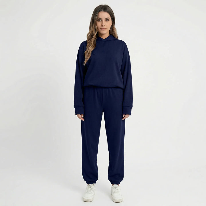 Lockeres Hoodie-Set Im Athleisure-Stil - Brandi