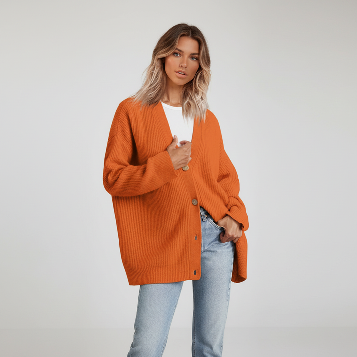 Lockeres Kaschmir-Weste - Alina