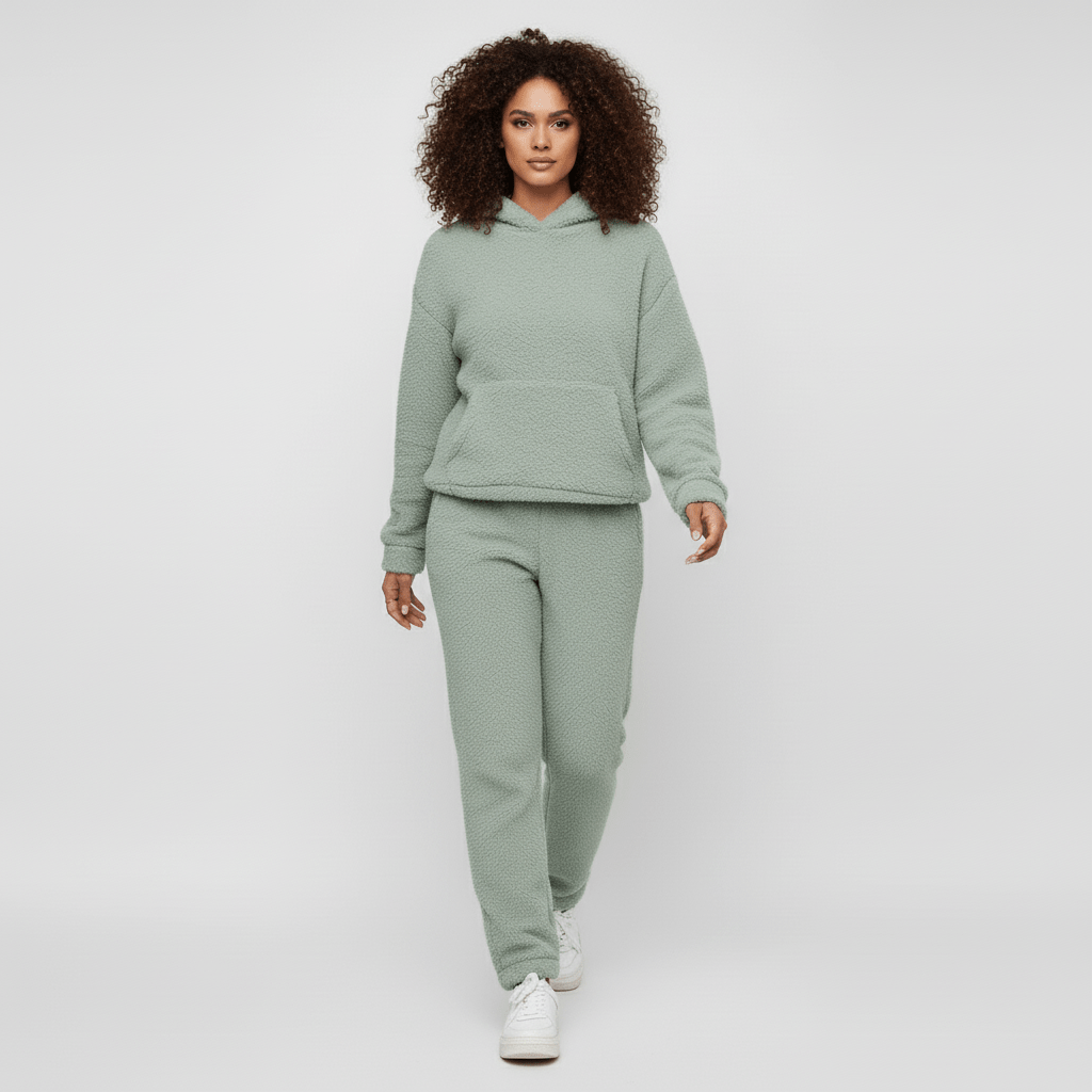 Loungewear-Set Mit Känguru-Tasche - Milana