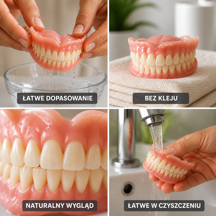 Denture Set Heat-Forming Custom Fit No Adhesive Needed 3