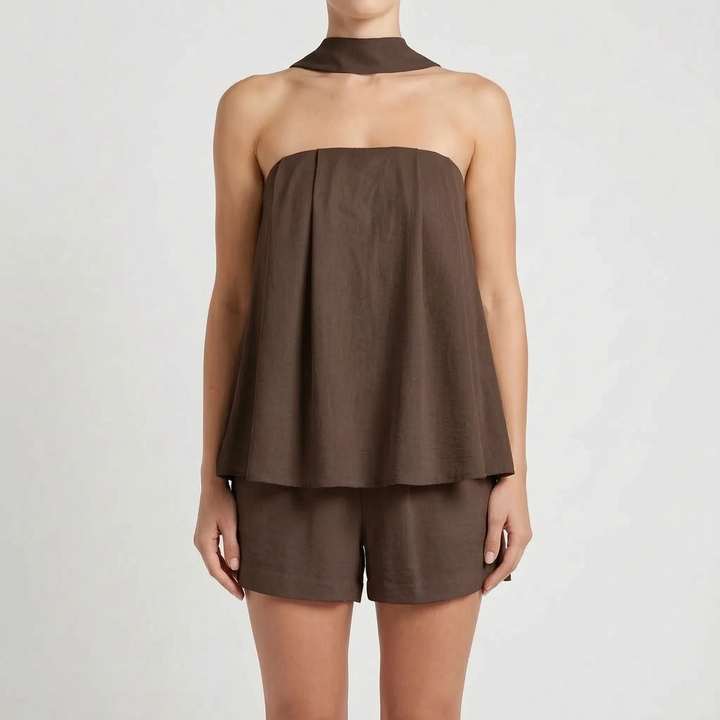 Matching Two-Piece Summer Lounge Set - Lindsey