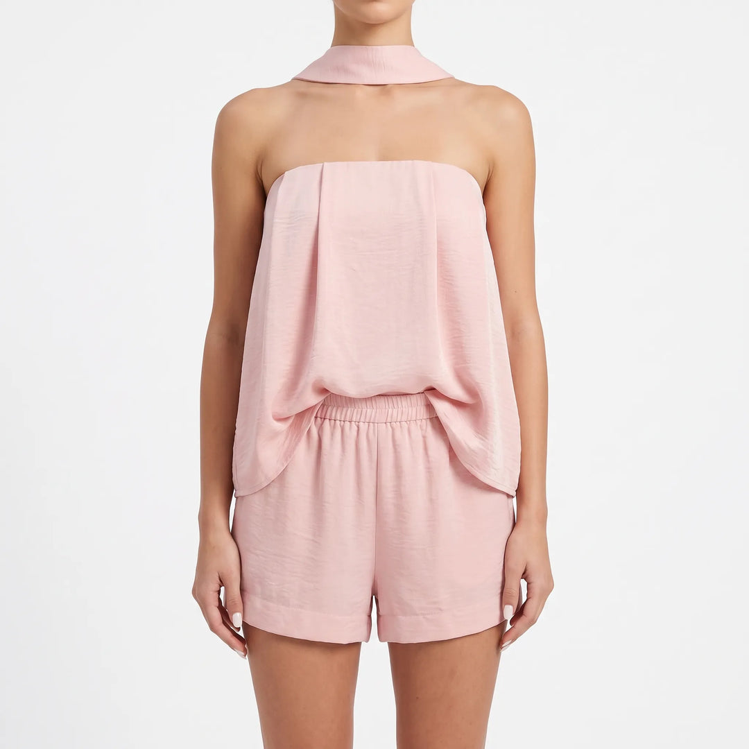 Matching Two-Piece Summer Lounge Set - Lindsey