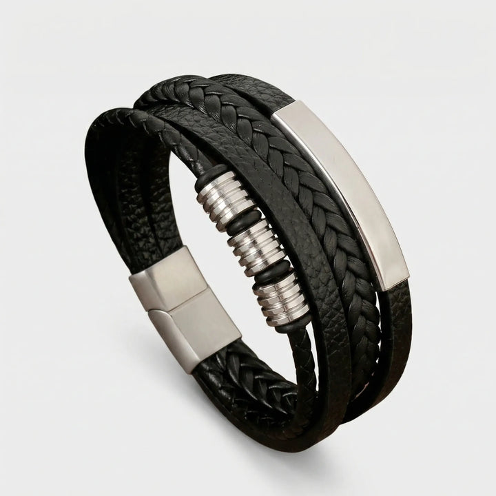 Mehrlagiges Geflochtenes Armband Im Vintage-Stil - Seth