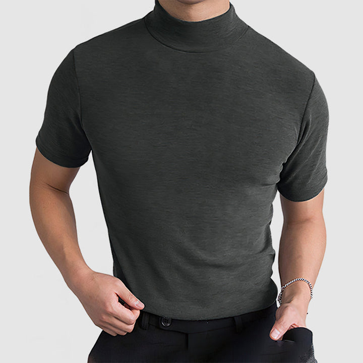 Men's Roll Neck T-Shirt - Emanuel