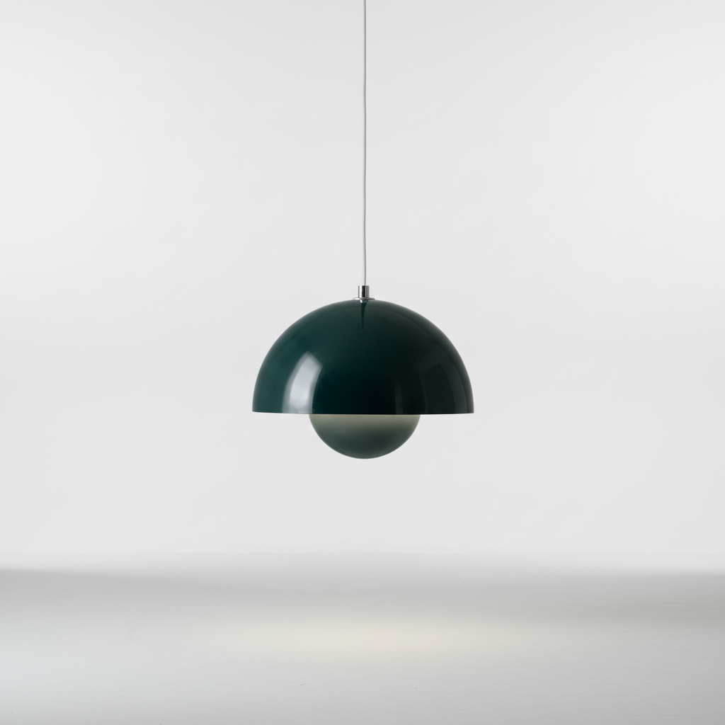 Metallglas Pendelleuchte - PendantFlora