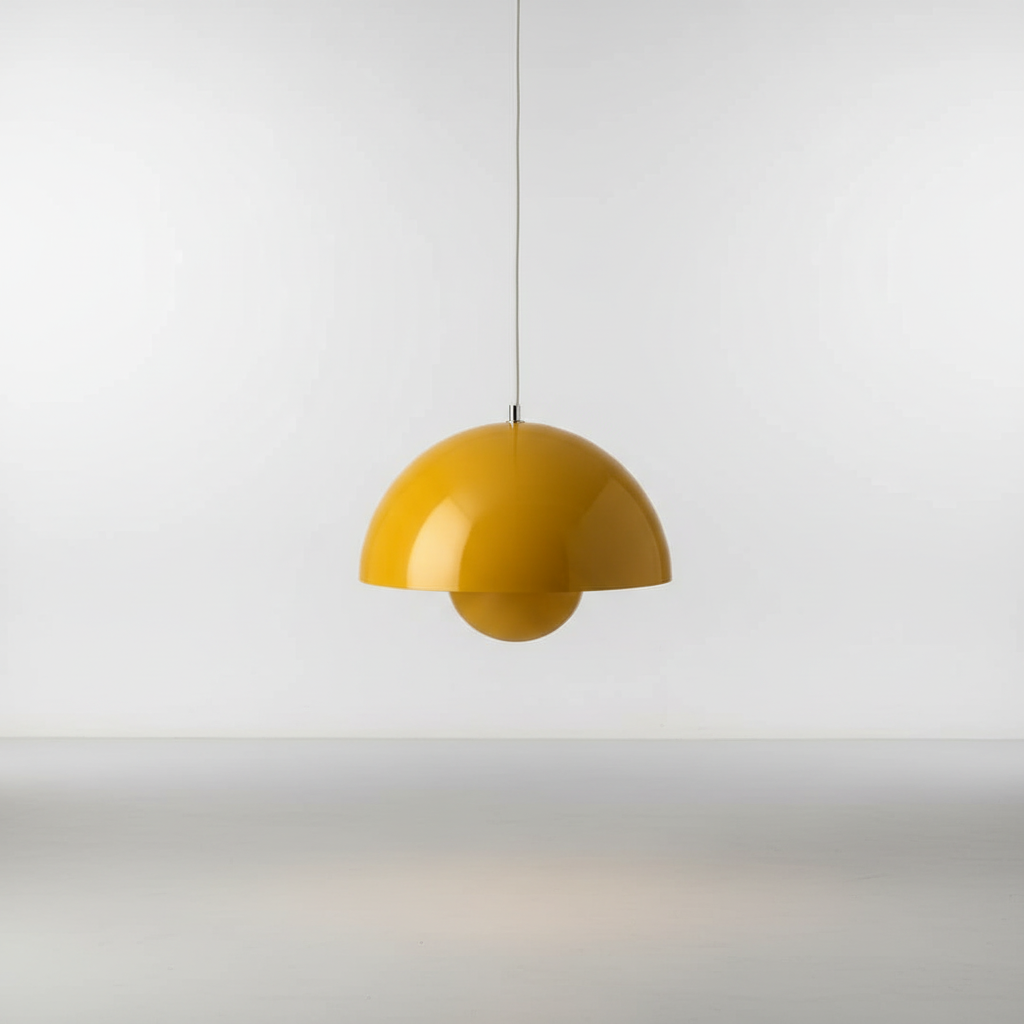 Metallglas Pendelleuchte - PendantFlora