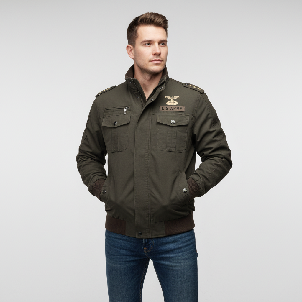 Militär-Inspirierte Jacke - Günter