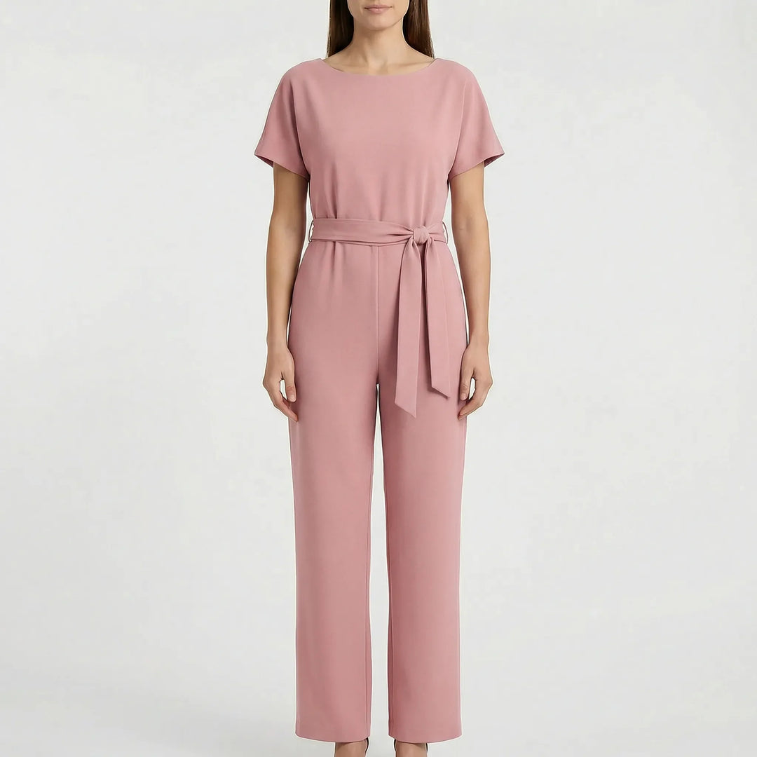 Minimalistischer Jumpsuit Mit Weitem Bein - Lavinia
