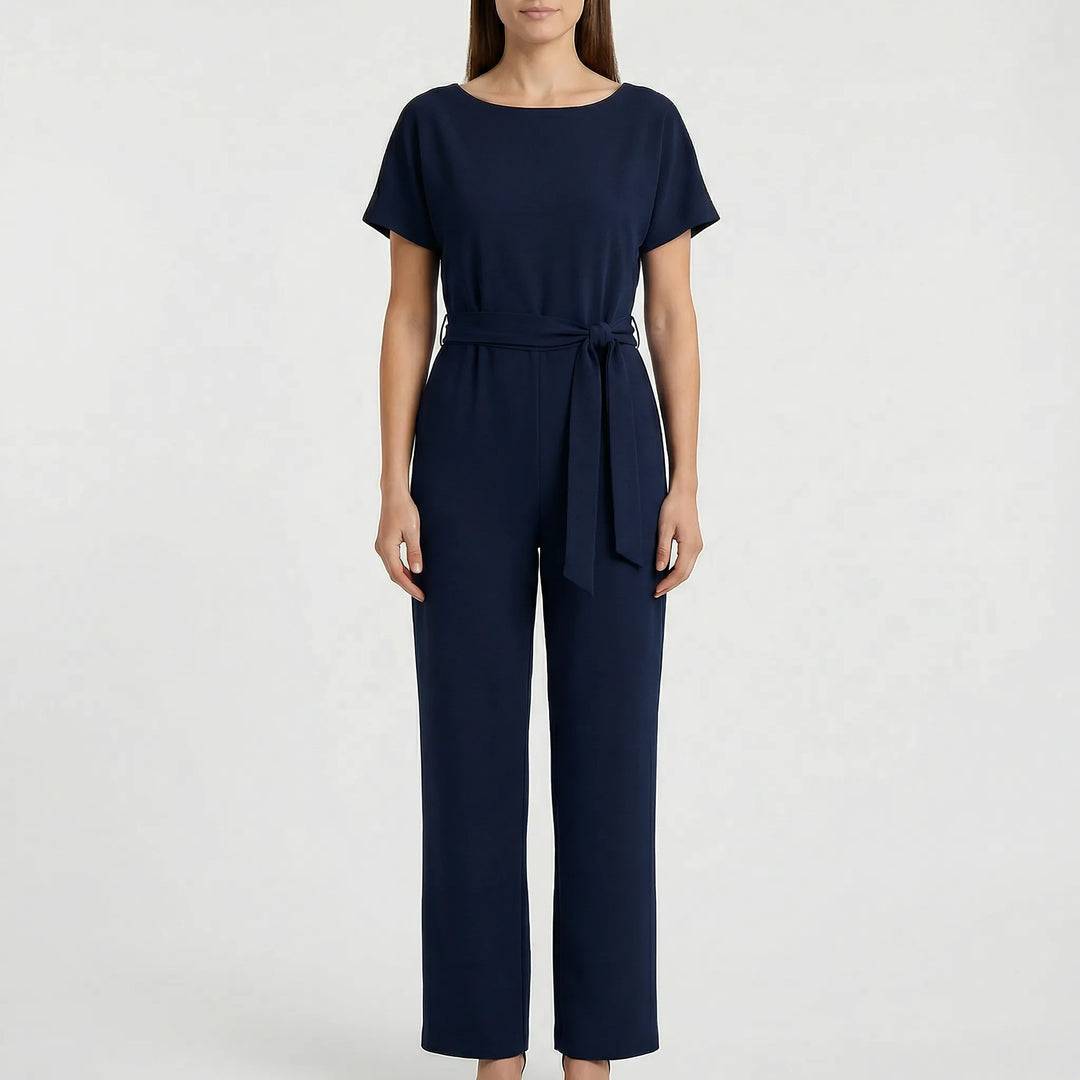 Minimalistischer Jumpsuit Mit Weitem Bein - Lavinia