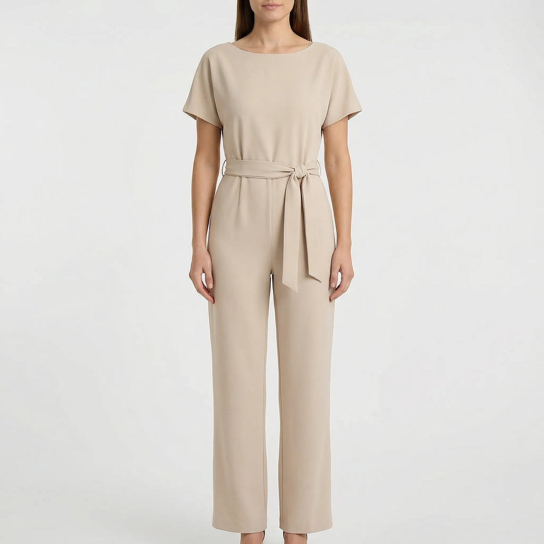 Minimalistischer Jumpsuit Mit Weitem Bein - Lavinia