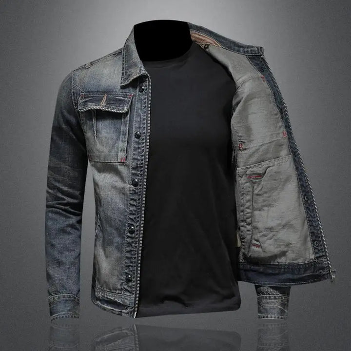 Mittelgewichtige Knopfjacke - Quirin