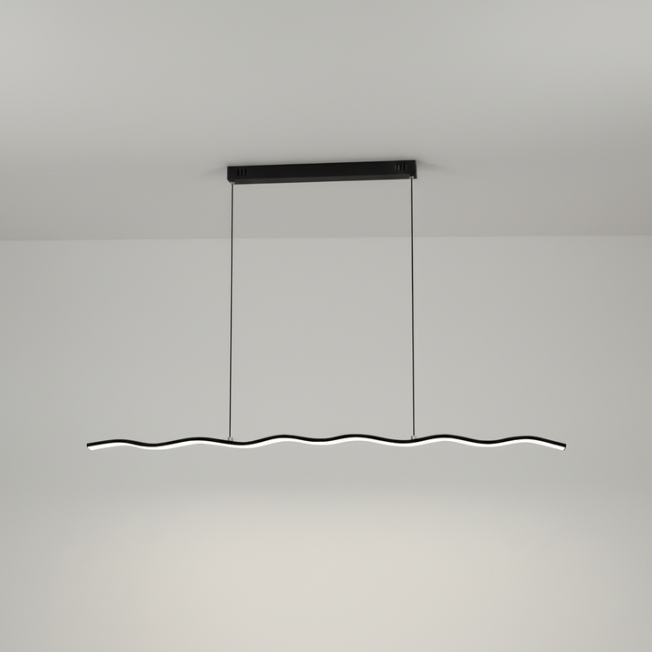 Moderne Wellenpendelleuchte - Waveray