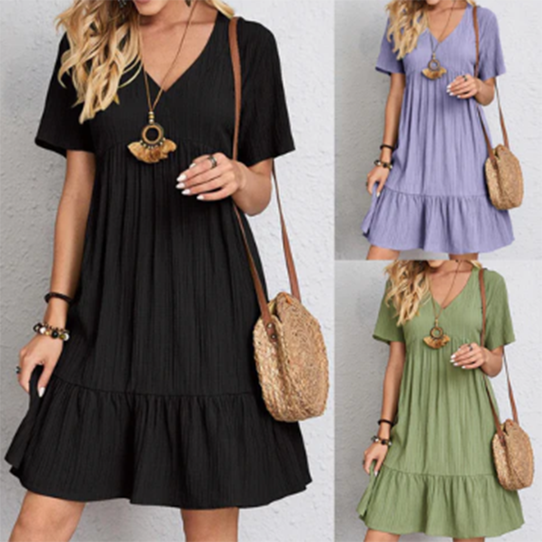 Stylowa casual letnia sukienka - Lina
