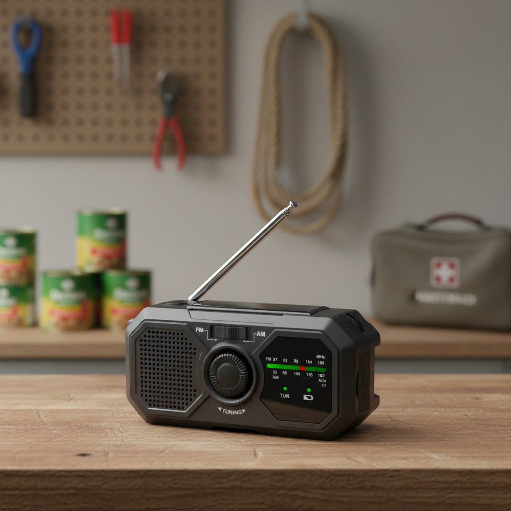 Notfallradio Mit Licht - CrankReady