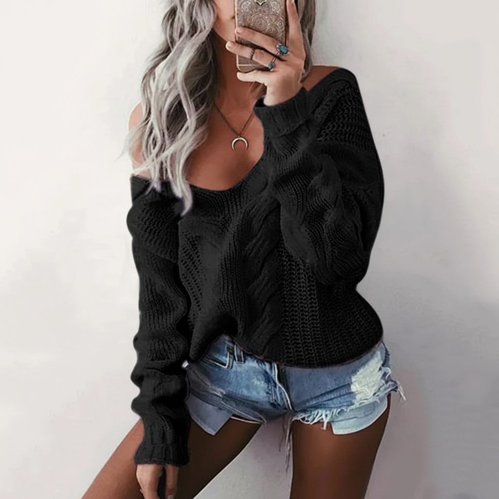 Oversize Strickpullover - Carolin