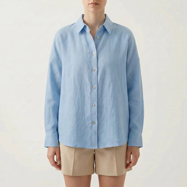 Oversized Button-Down Shirt -  Maureen