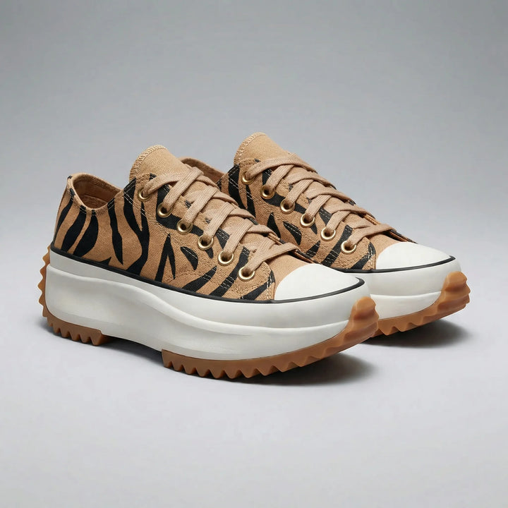 Plateau-Sneaker Mit Schnürung - Evelyn