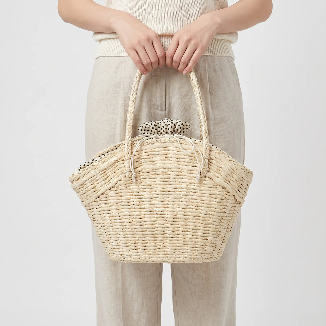 Pleciona Letnia Torebka Typu Tote - Cordeo