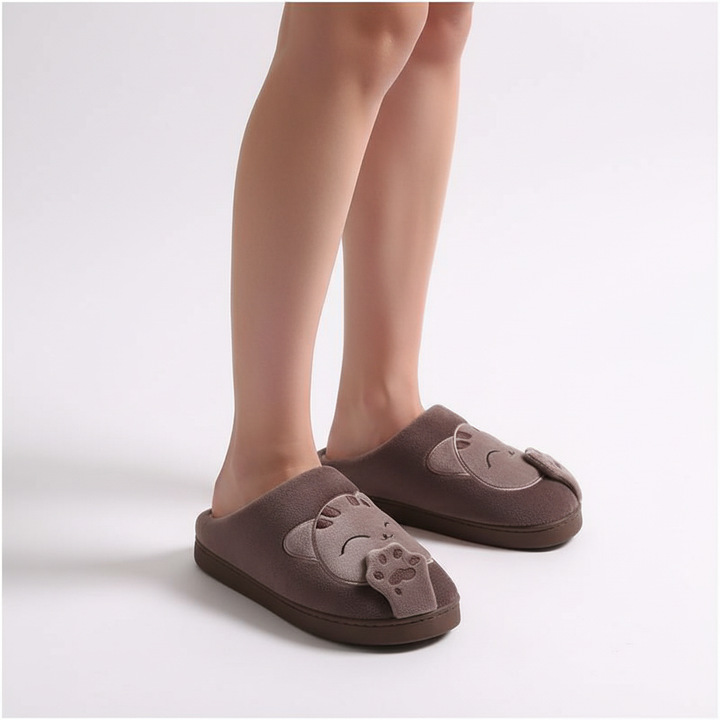 Plüschige Warme Hausschuhe - SnugPurr