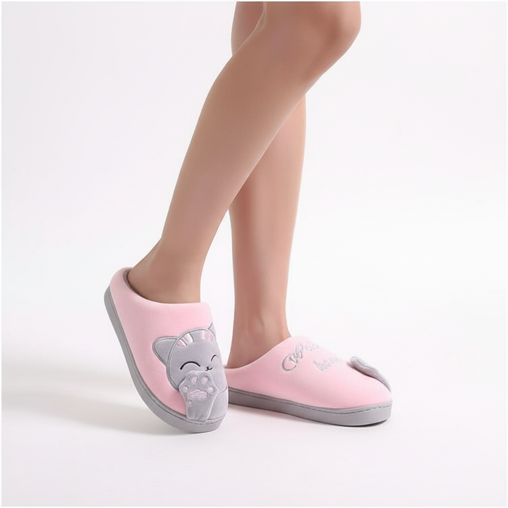 Plüschige Warme Hausschuhe - SnugPurr