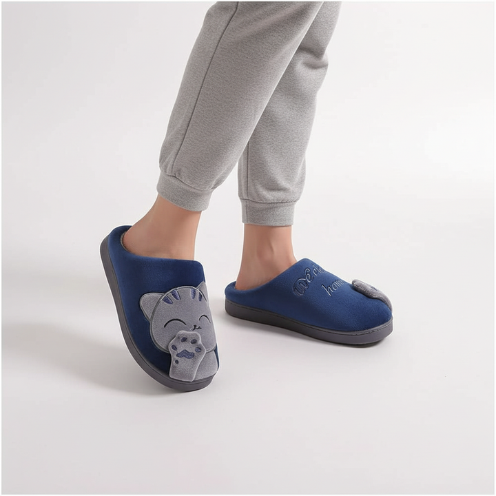 Plüschige Warme Hausschuhe - SnugPurr