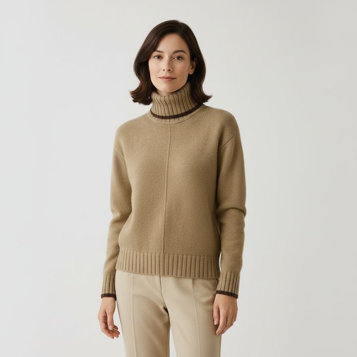 Pullover Mit Stehkragen - Alina