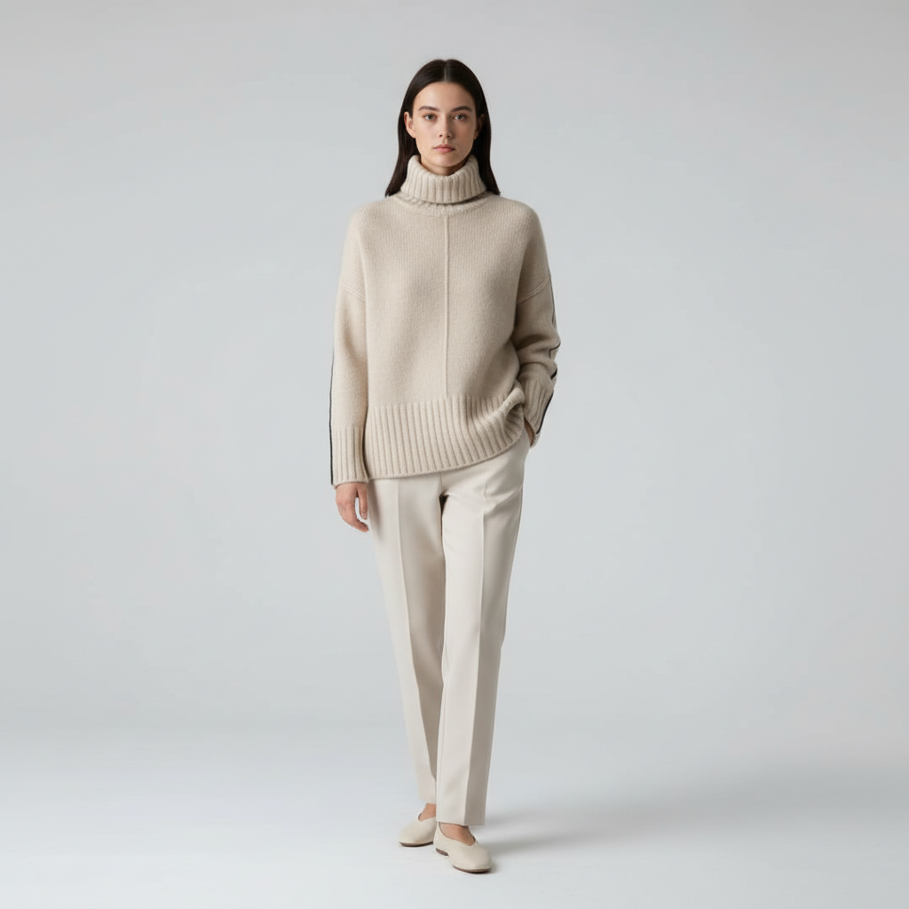 Pullover Mit Stehkragen - Alina