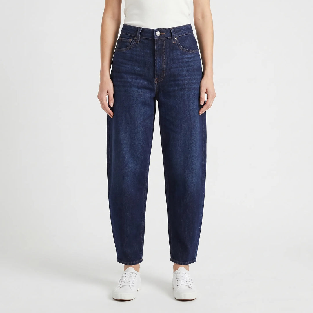 Relaxed Barrel-Leg Trousers -  Sadie