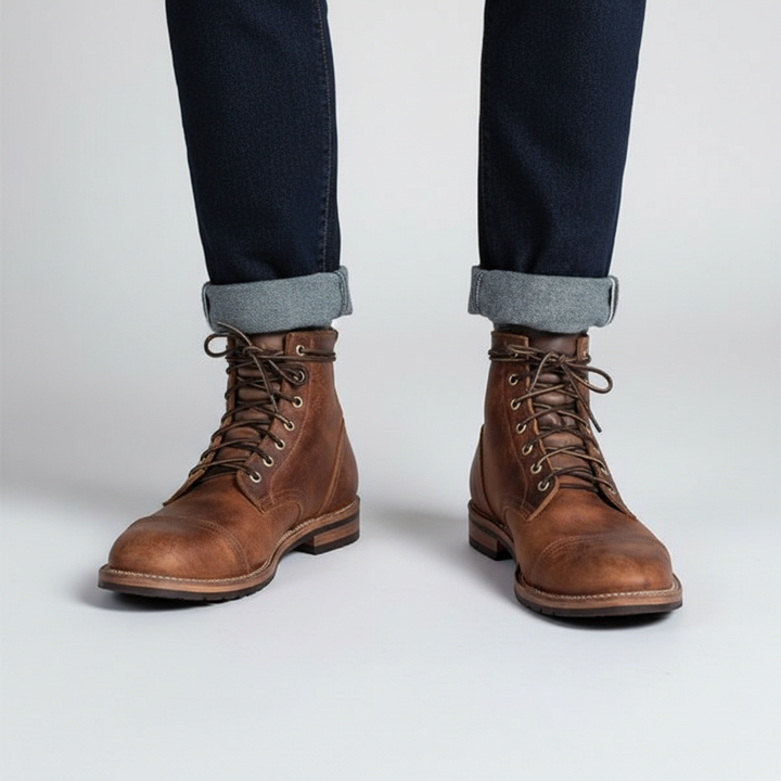 Retro-Lederschuhe Für Herren - Leonard