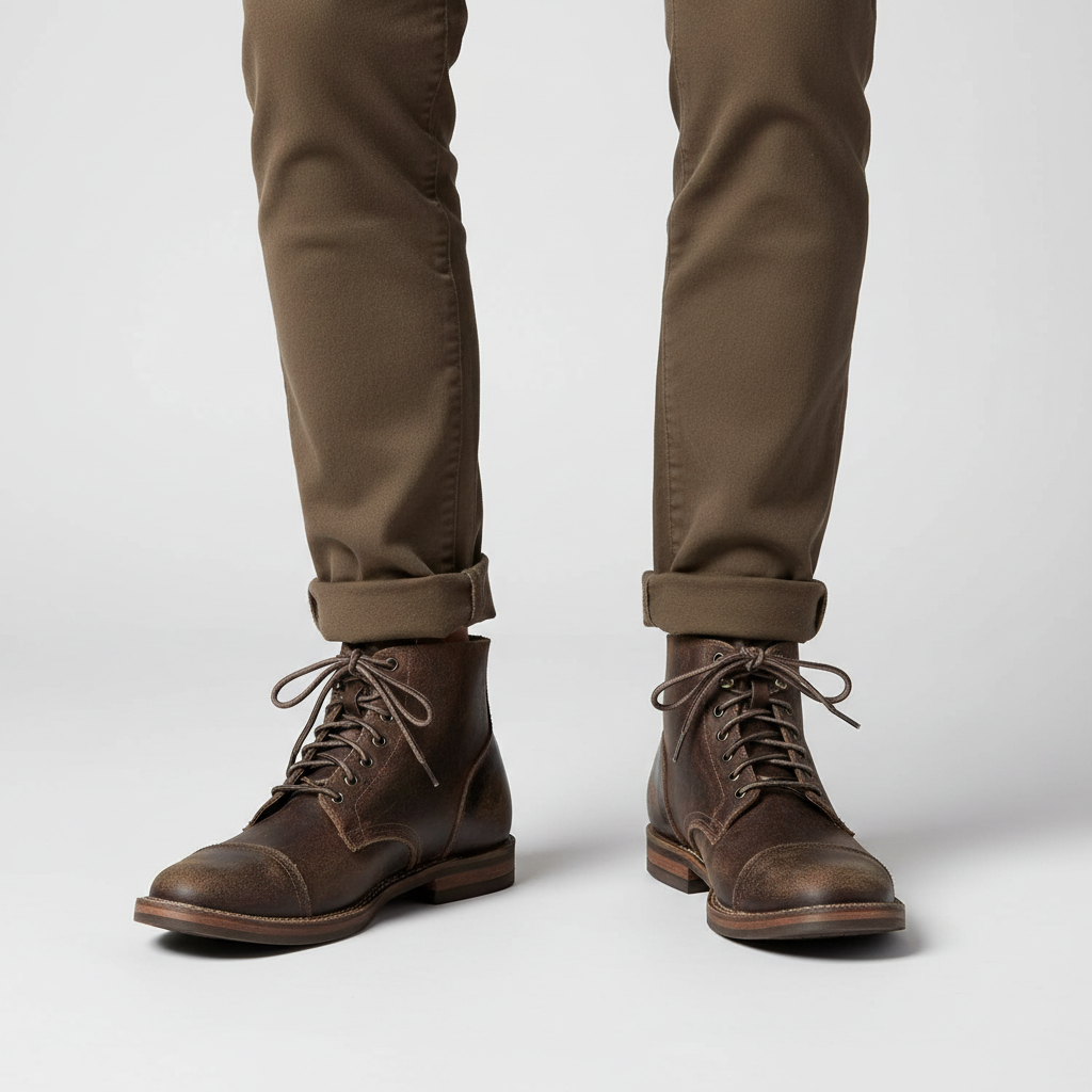 Retro-Lederschuhe Für Herren - Leonard