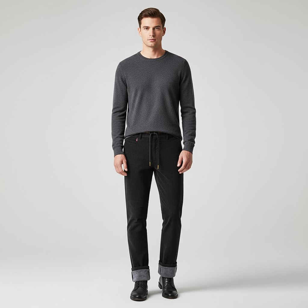 Ribflor-Hose Mit Fleece - Günter