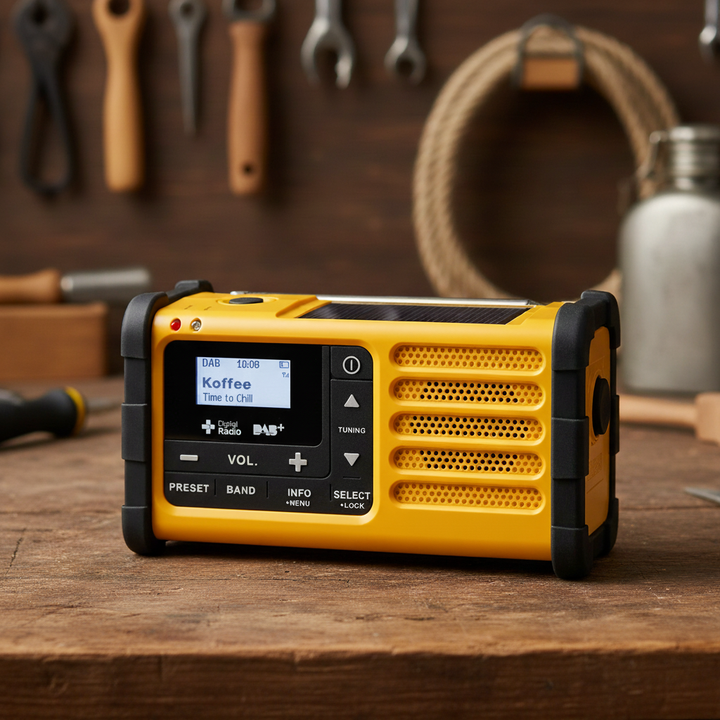 Robuste Notfallradioeinheit - PowerTrek