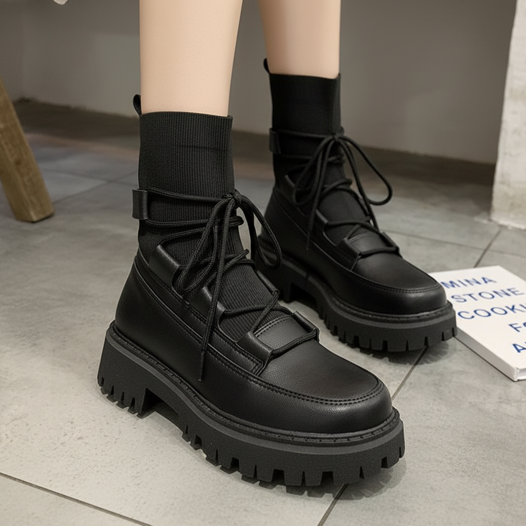 Robuste Outdoor-Stiefel - Lilly