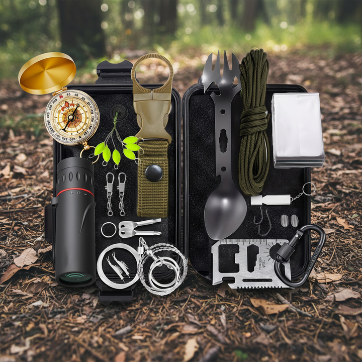 Robustes Notfallkits Im Koffer - TrailKeeper