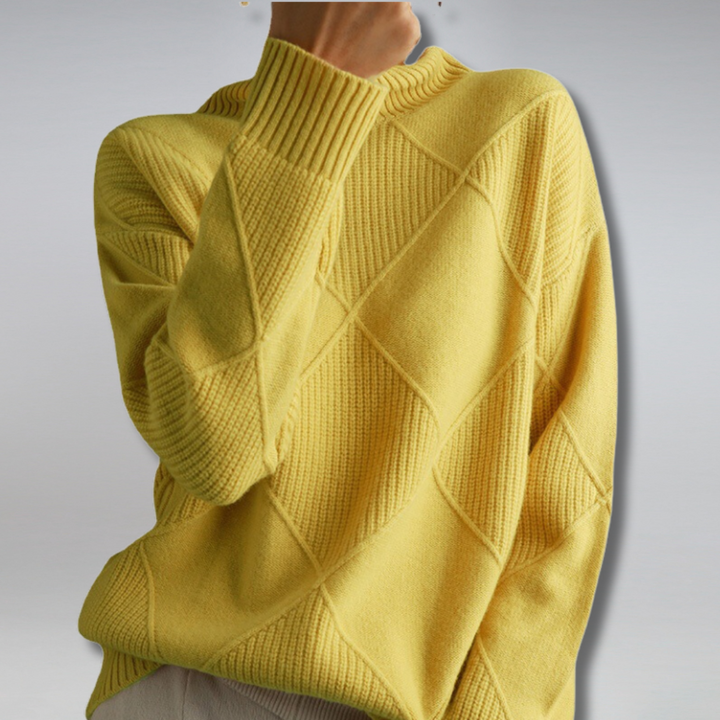 Rollkragenpullover Mit Weiter Passform - Luzie