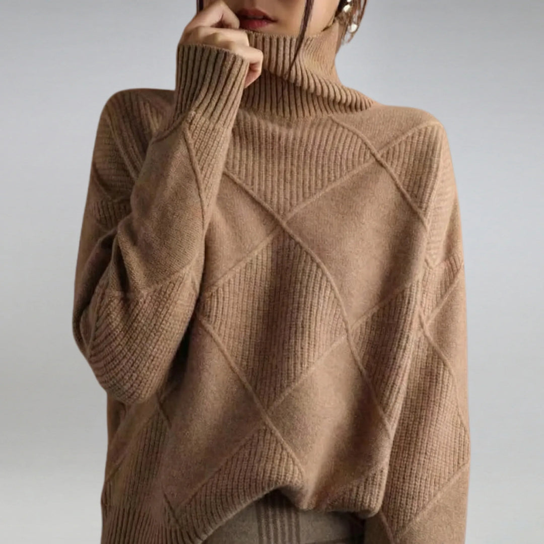 Rollkragenpullover Mit Weiter Passform - Luzie
