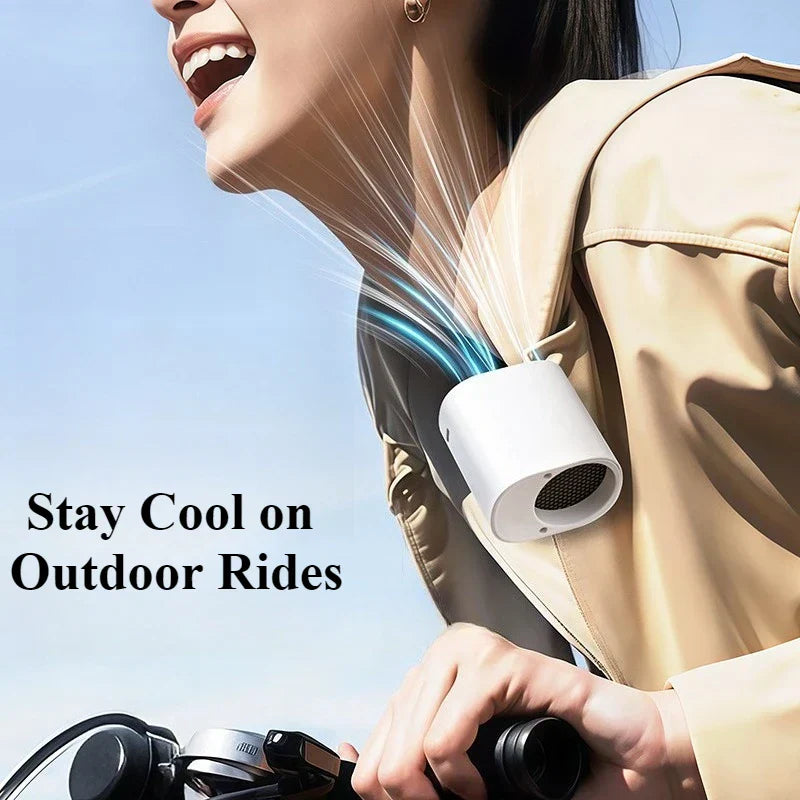 Hipacool przenośny wentylator do auta z obrotowym mechanizmem 360° i 100 prędkości – ClipAir