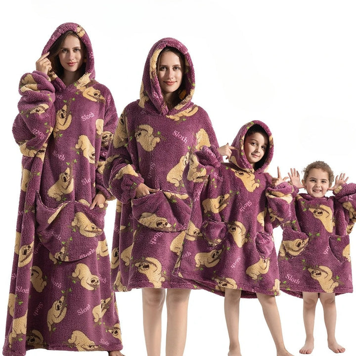 Hoodie-koc z dyni na Halloween – SpookySnuggle