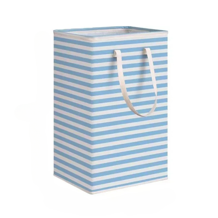 75L duży kosz na pranie z uchwytami i składanym designem – Solen