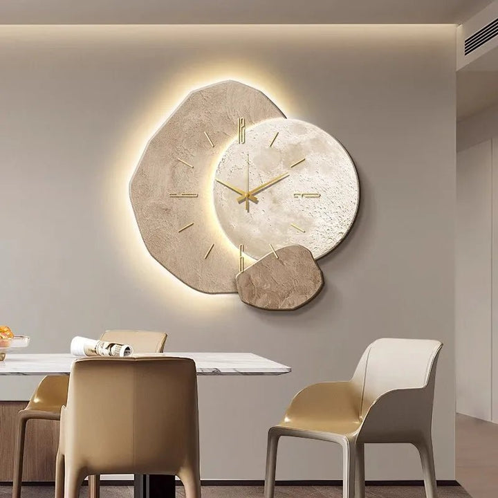 Minimalistyczny zegar ścienny w skandynawskim designie - NordiqTime