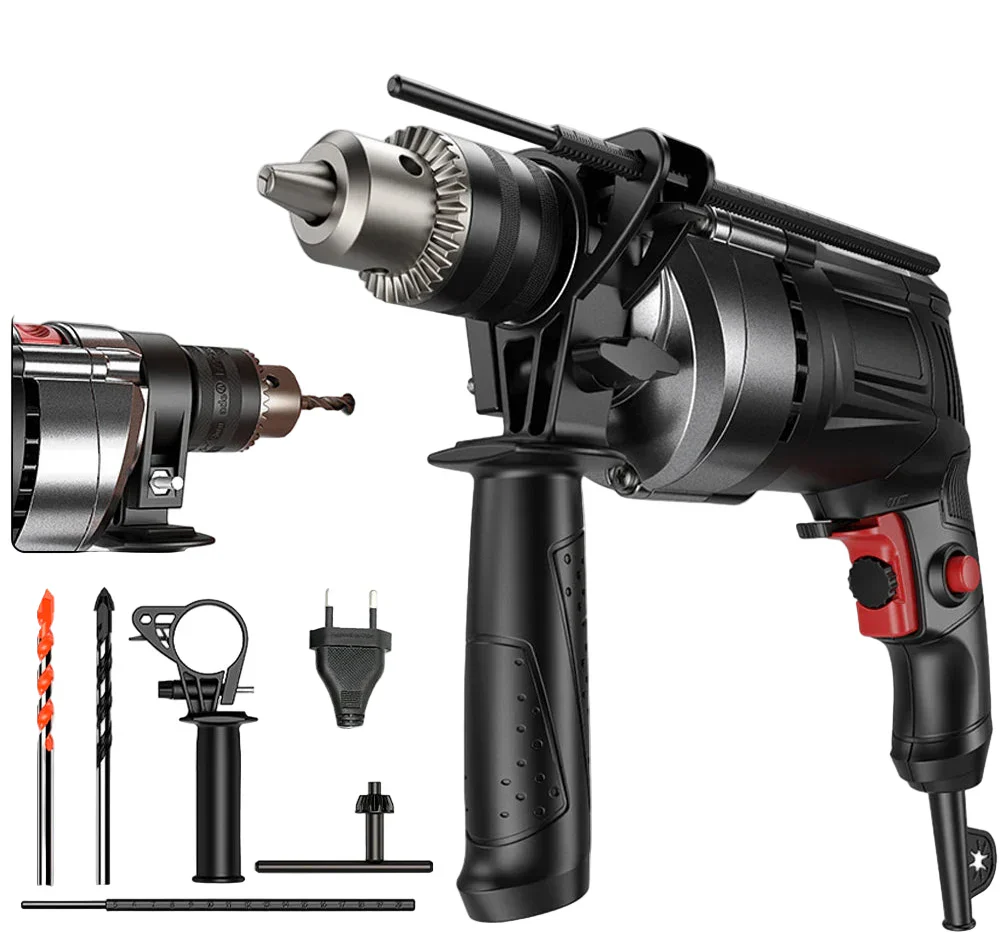 780W Elektrohacker & Wiertarka z regulowaną prędkością – DrillForce
