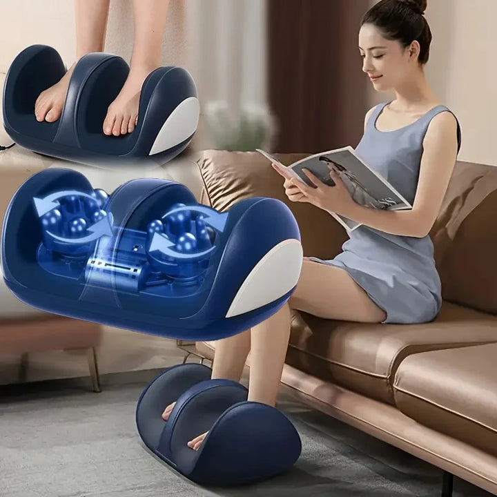 Ekstremalnie duży elektryczny masażer do stóp i łydek Shiatsu z funkcją ogrzewania - Orion