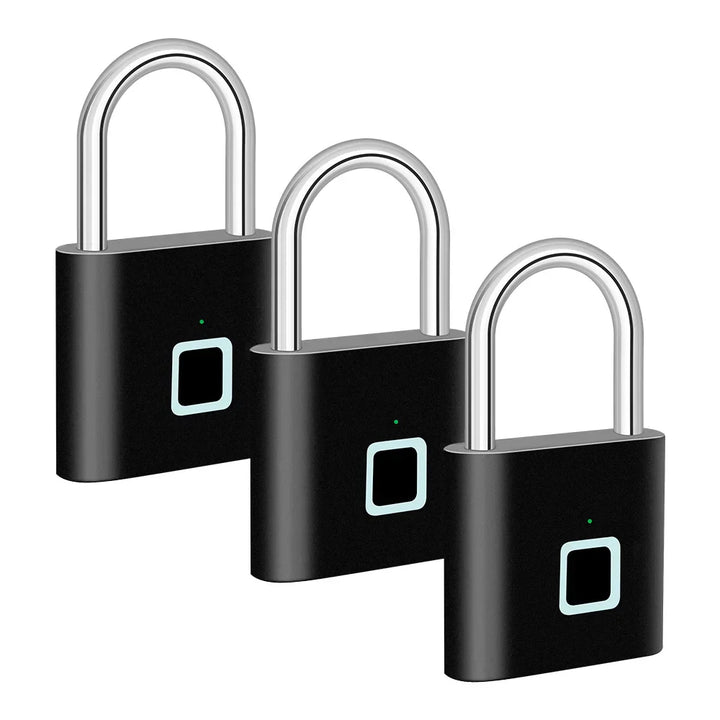 Zamek na kłódkę z odciskami palców z inteligentnym ładowaniem USB i wodoodpornym wzornictwem – Titan