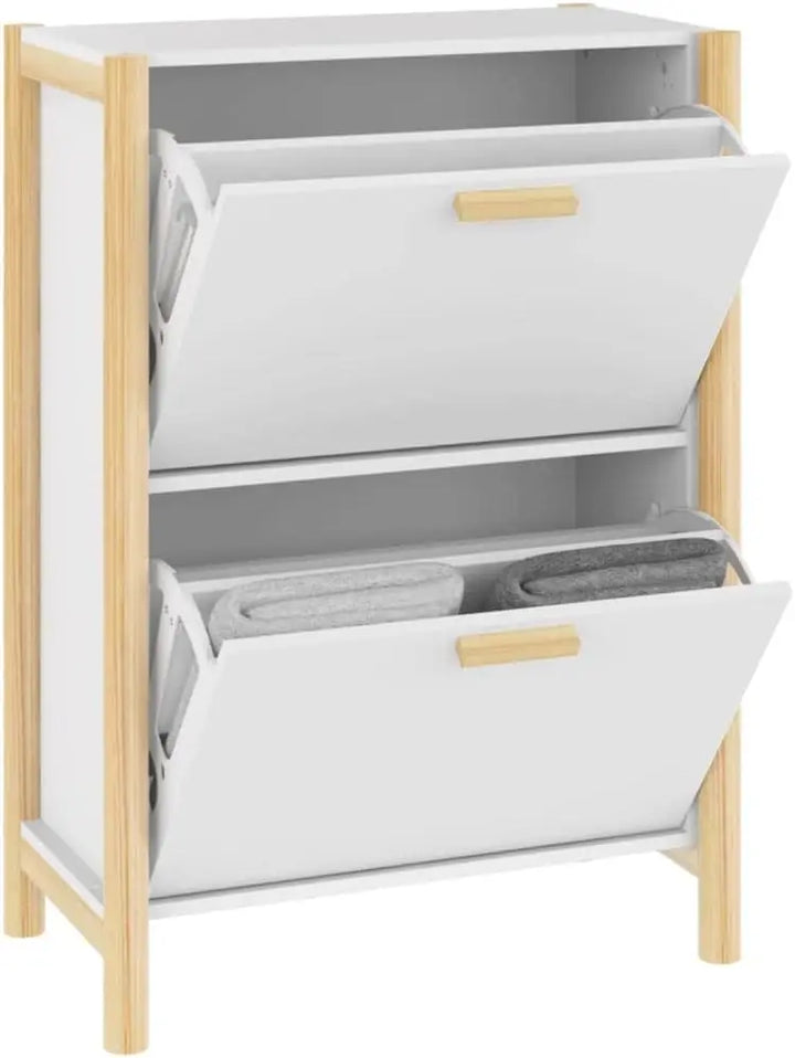 Szczupłe szafki na buty z drzwiami 57,5 × 33 × 80 cm – TidyStep
