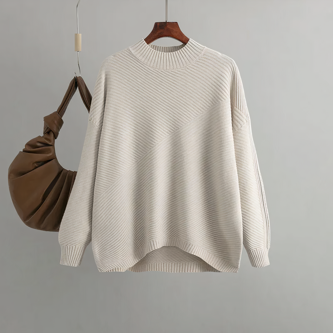 Vintage Dzianinowy Sweter Damski – Eveline