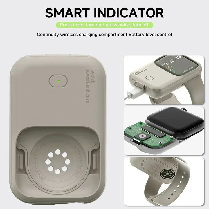 Przenośna bezprzewodowa ładowarka do Apple Watch – WatchCharge (1+1 ZA DARMO)