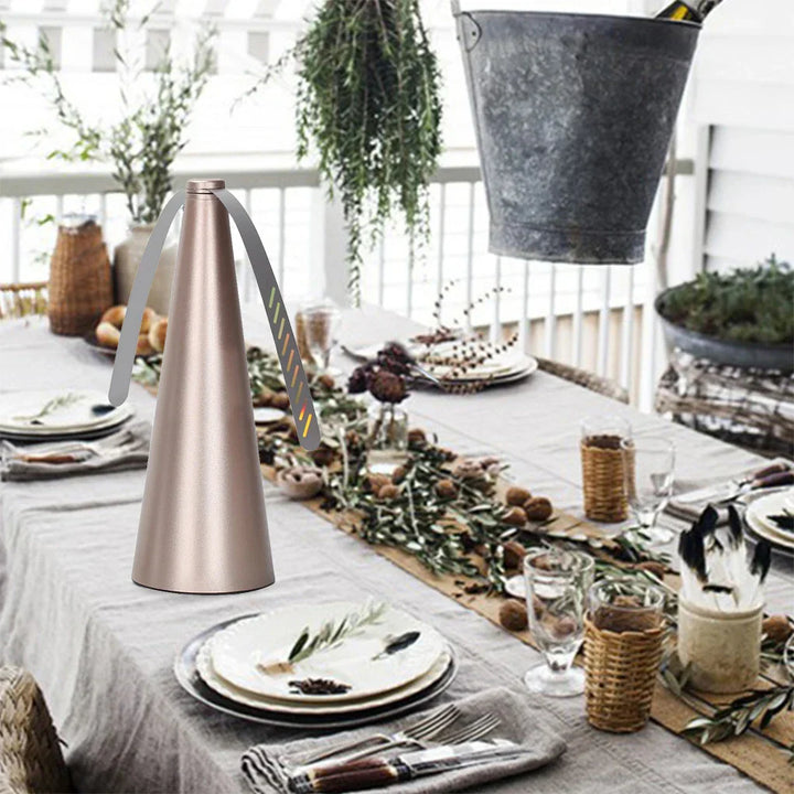 Zewnętrzny wentylator odstraszający muchy i owady do stołu i posiłków – BugFree