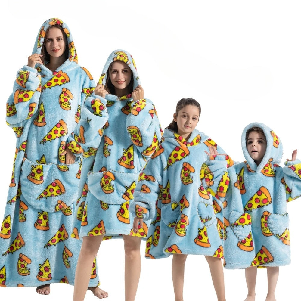 Hoodie-koc z dyni na Halloween – SpookySnuggle