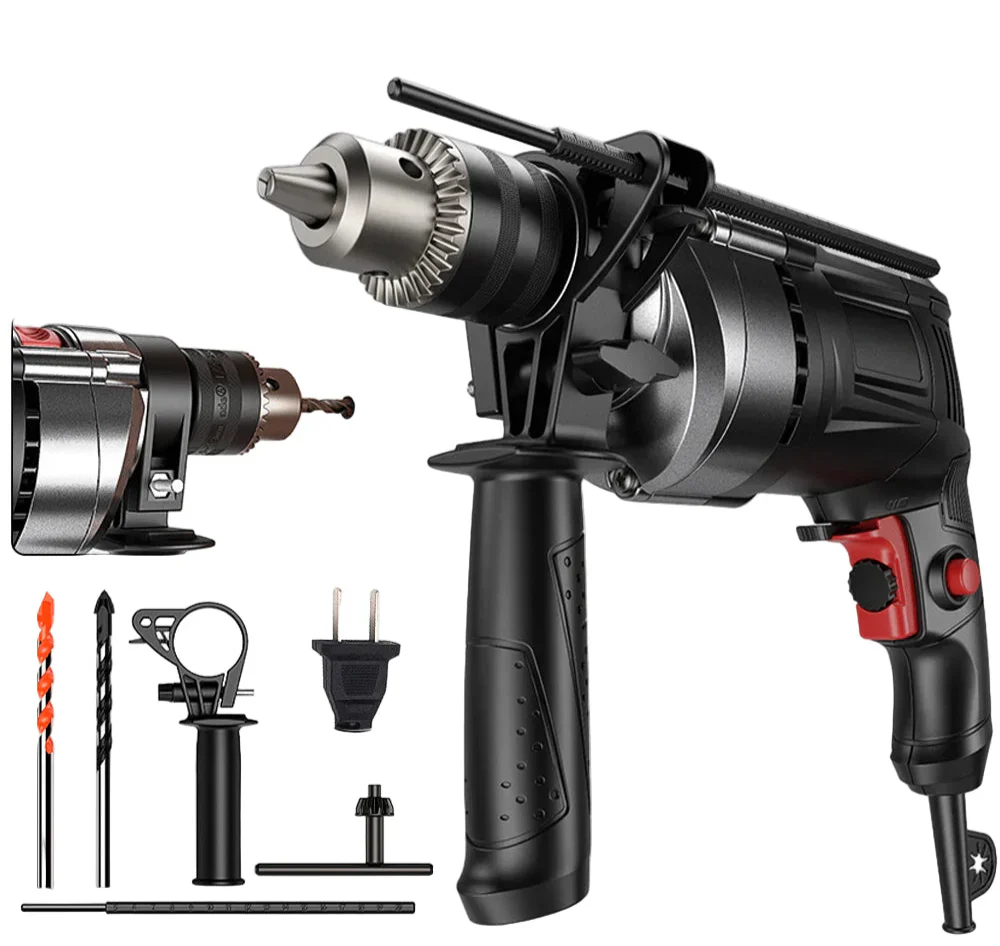 780W Elektrohacker & Wiertarka z regulowaną prędkością – DrillForce