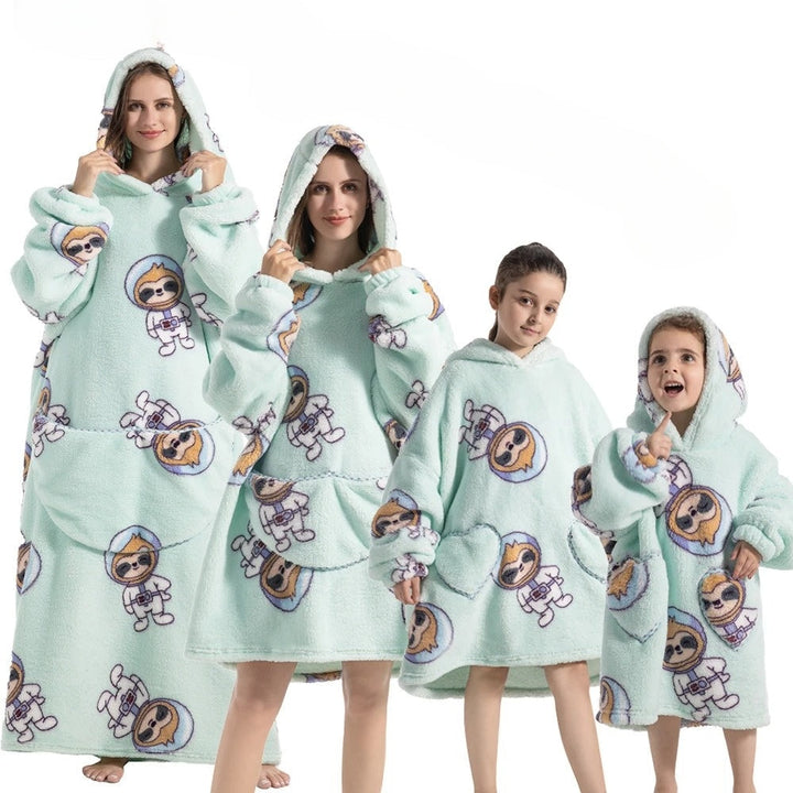 Hoodie-koc z dyni na Halloween – SpookySnuggle